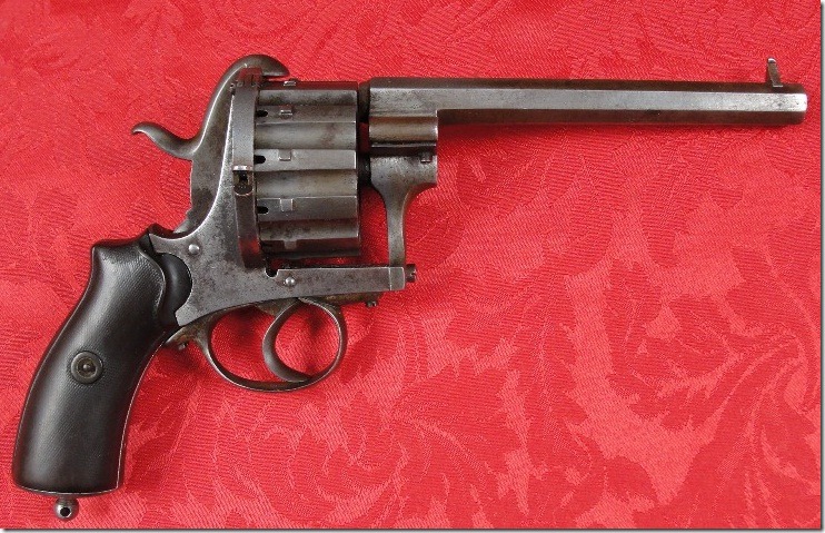 12 зарядный револьвер Лефоше