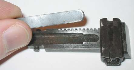 Assembly of the pistol Mauser C96