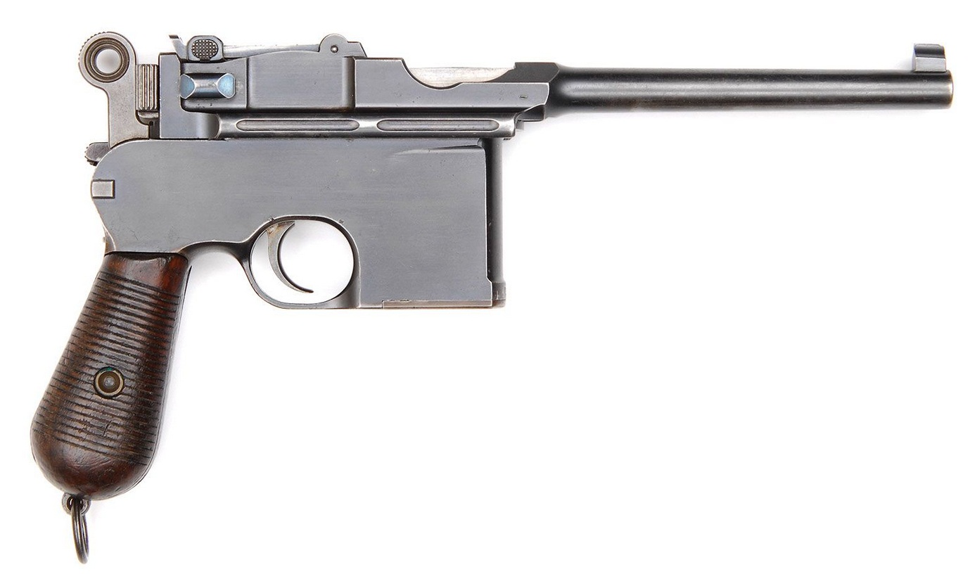 Mauser C96 Large Ring Hammer model flatside