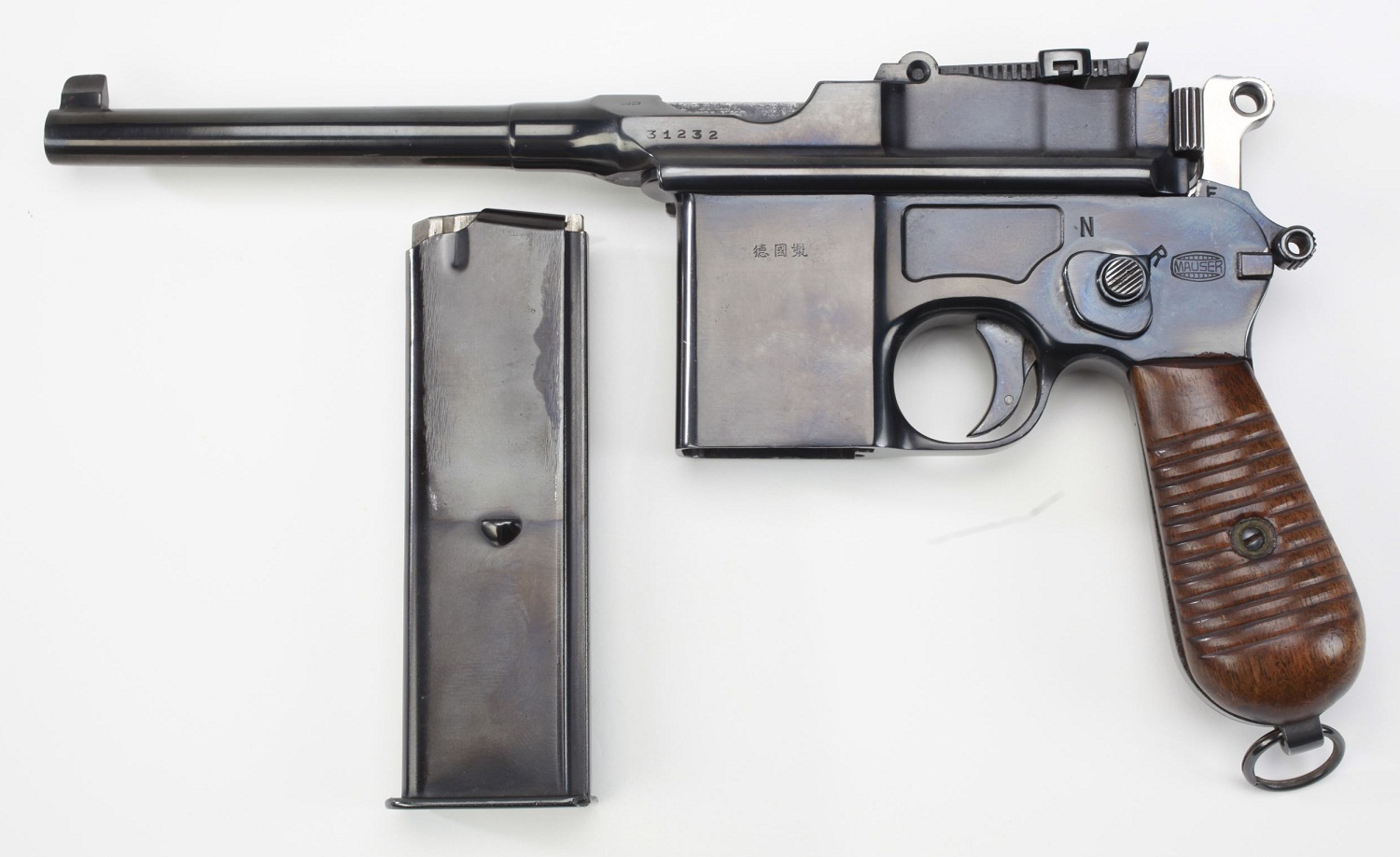 Mauser C96 Schnellfeuer. 