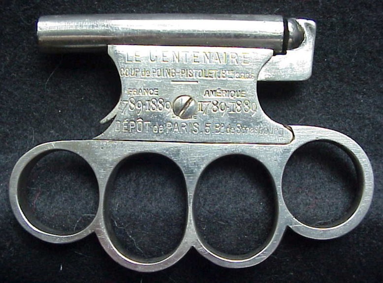 Pistol - knuckle duster Le Centenaire