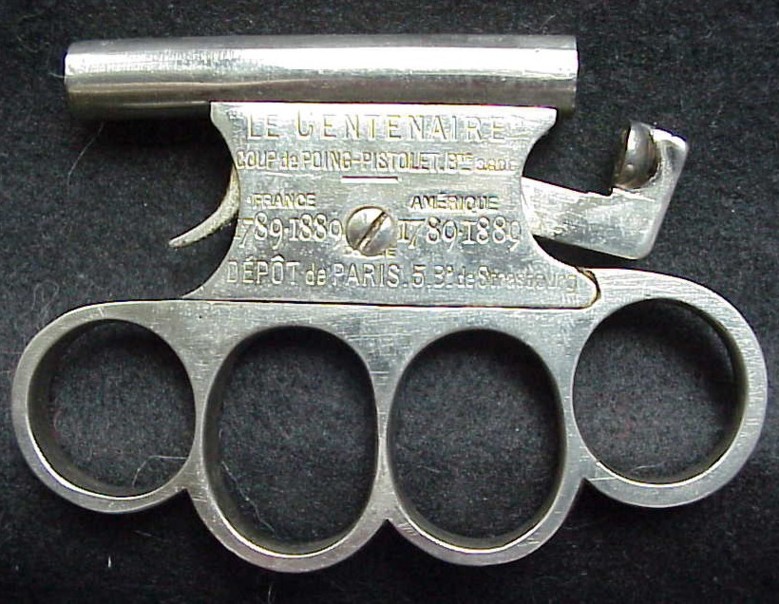Pistol - knuckle duster Le Centenaire