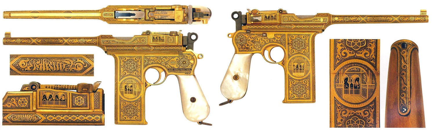 Pistole Astra Gold