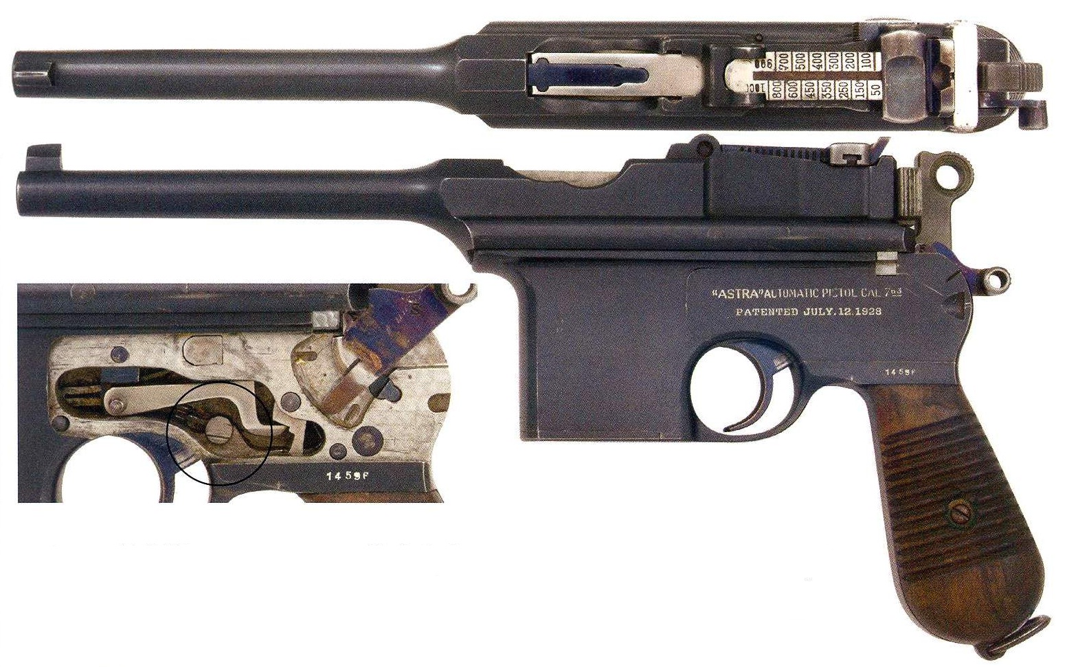 Pistole Astra Model 901