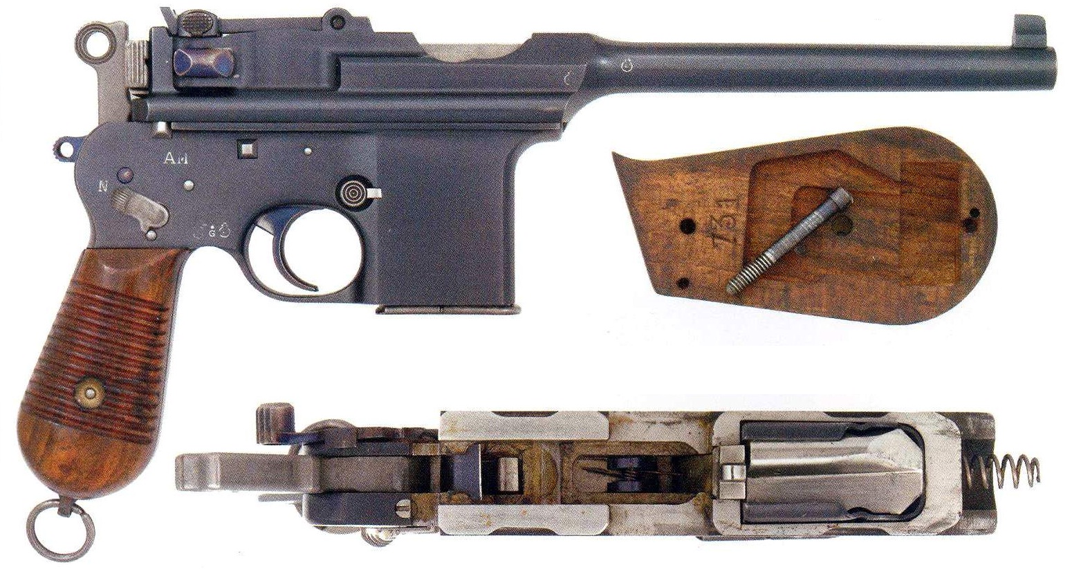 Pistole Astra Model F
