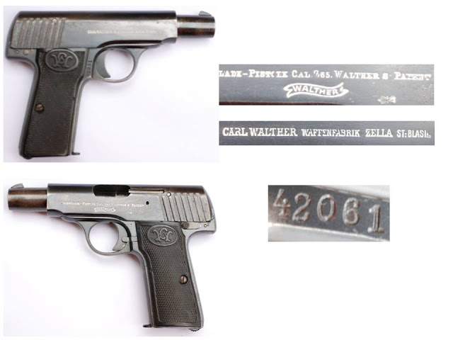 Walther model 4 Second Variant Early