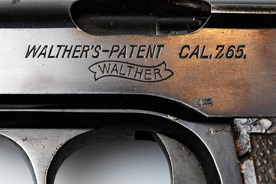 Walther model 4 Third Variant
