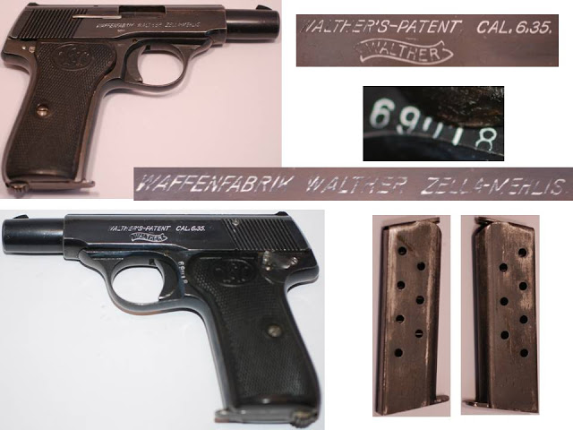 Walther Model 7 Second Variant