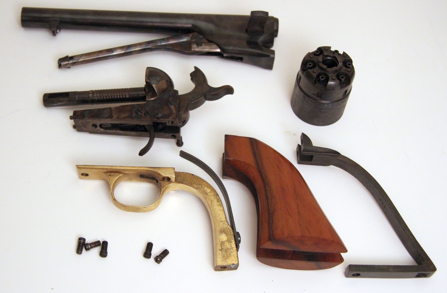 Colt Army 1860 disassembly