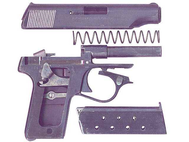 Walther model 8 Second Variant