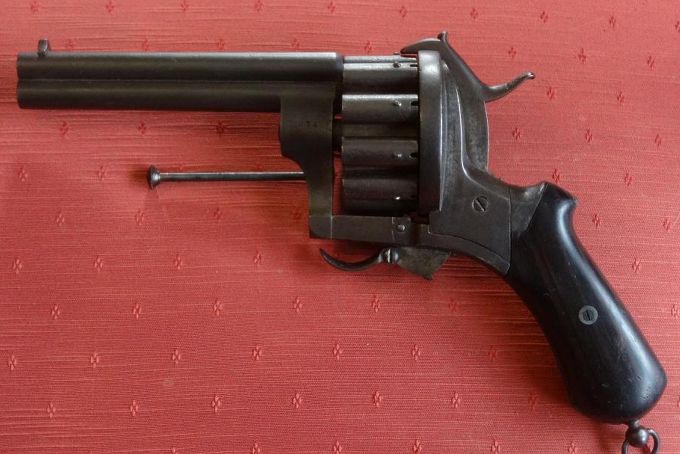 Two Barrel 20-shot Pinfire Revolver