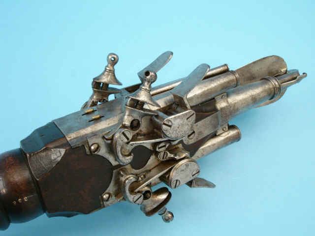 Flintlock Combination Pistol and Pole-Arm