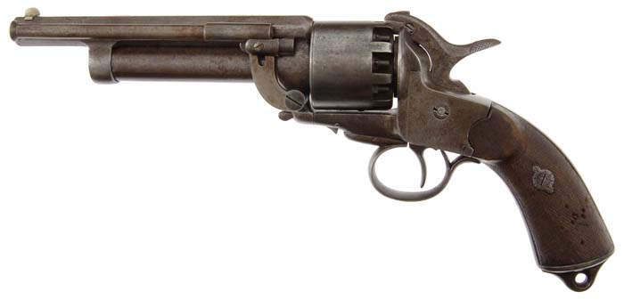 LeMat grapeshot revolver transition 1st to 2nd model