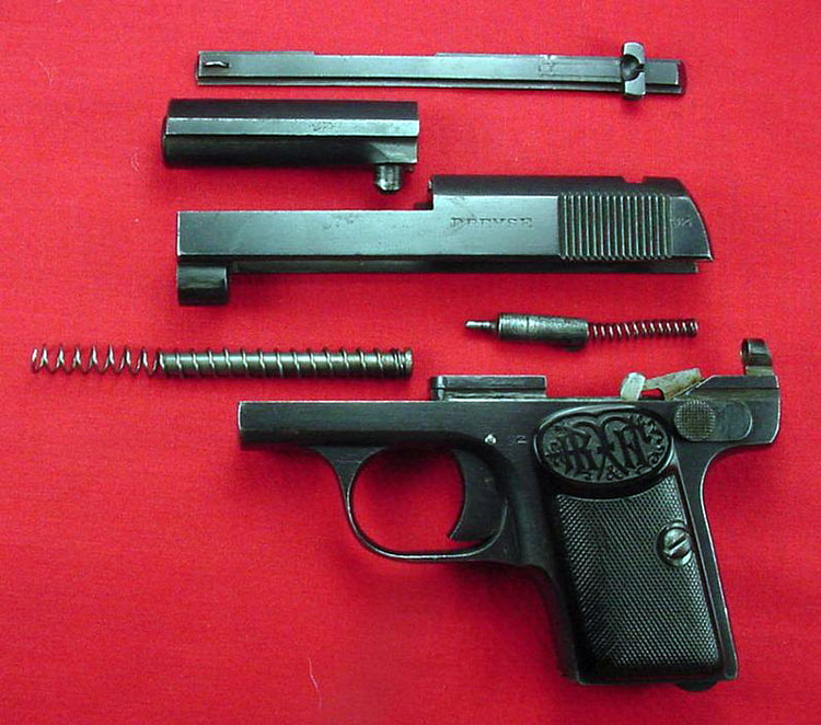 Dreyse 6.35mm Vest Pocket Pistol Type II