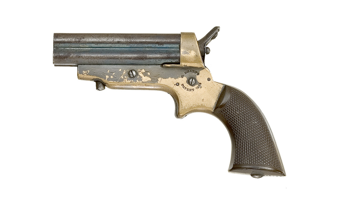 Sharps Model 2A Four Barrel Pepperbox Pistol