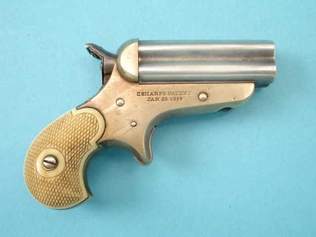 Sharps & Hankins Breech-Loading 4-Shot Pepperbox Pistols