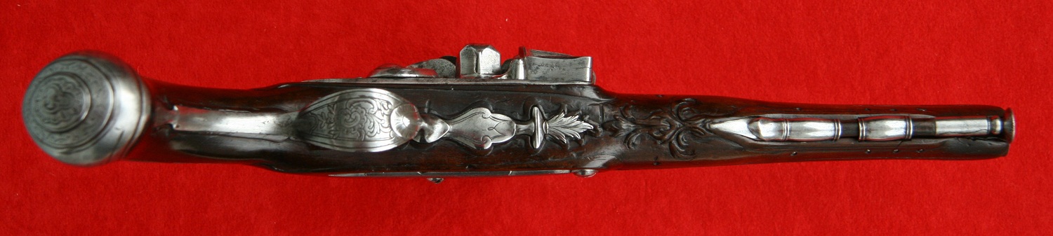 Flintlock pistol made by master Tezenas