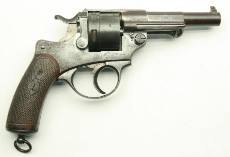 Французский револьвер Chamelot - Delvigne образца 1873 года 