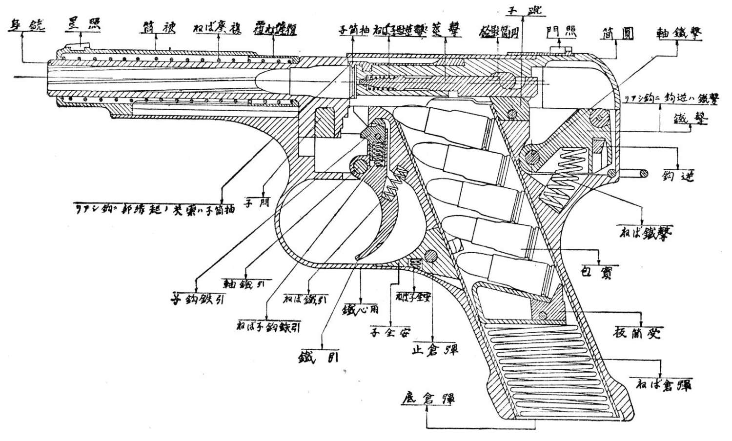 Japanese Nambu Type 94 Pistol
