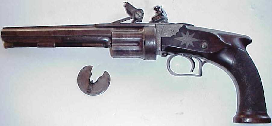 Кремневый револьвер Коллиера