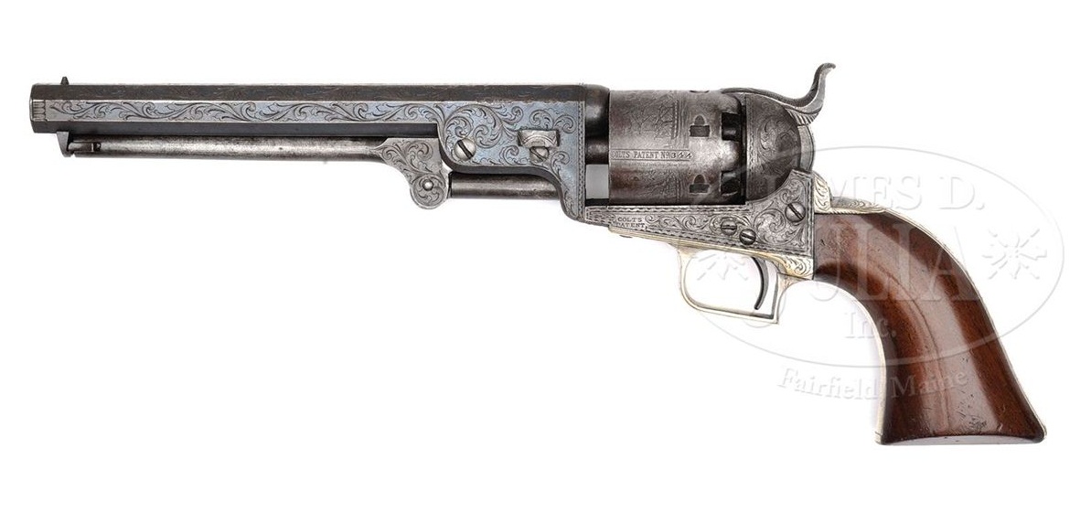 Colt Model 1851 Navy Revolver First Model Squareback