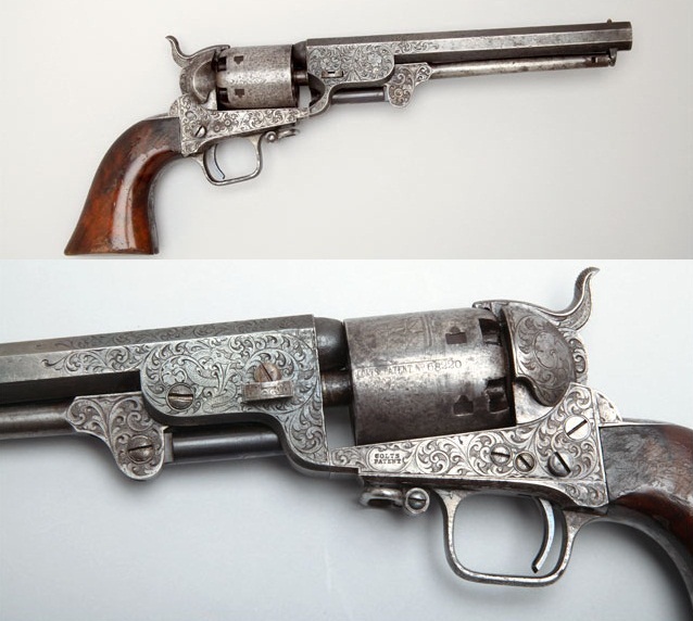 Colt 1851 Navy shoulder stock