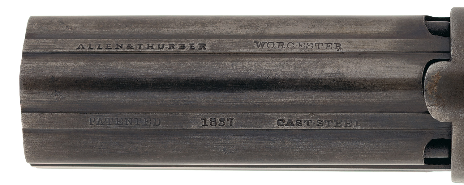 Allen & Thurber Concealed Hammer Percussion Pepperbox