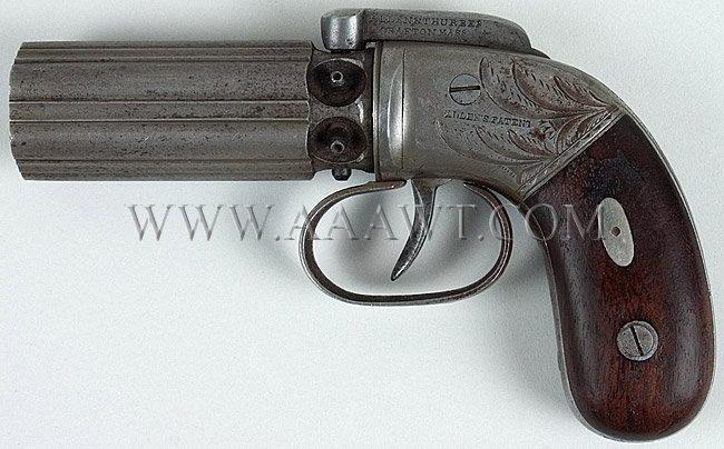Allen & Thurber pepperbox - Dainty or small pocet size