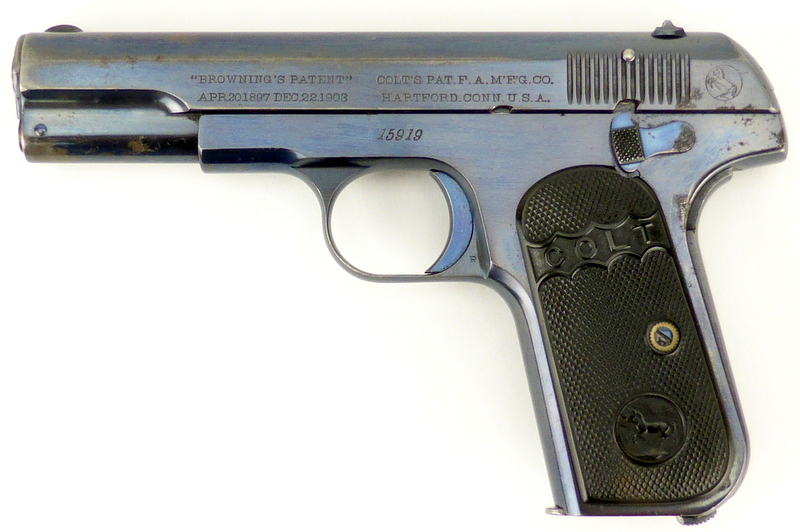 Colt Model 1903 Pocket Hammerless First Variant