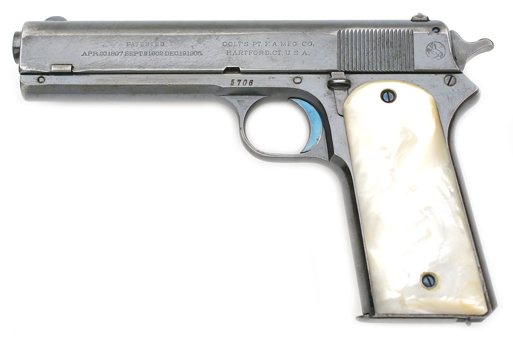 Pearl Grips Colt Model 1905 Military .45 ACP