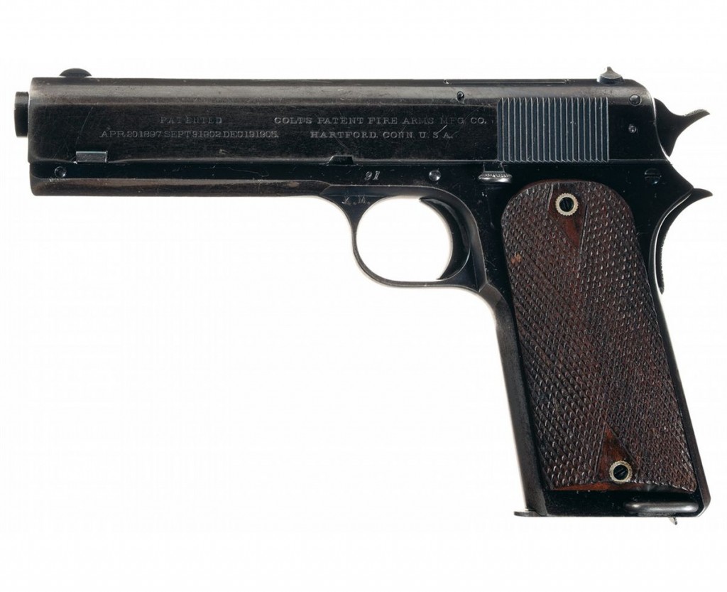 Colt Model 1907 .45 ACP Second Variation.
