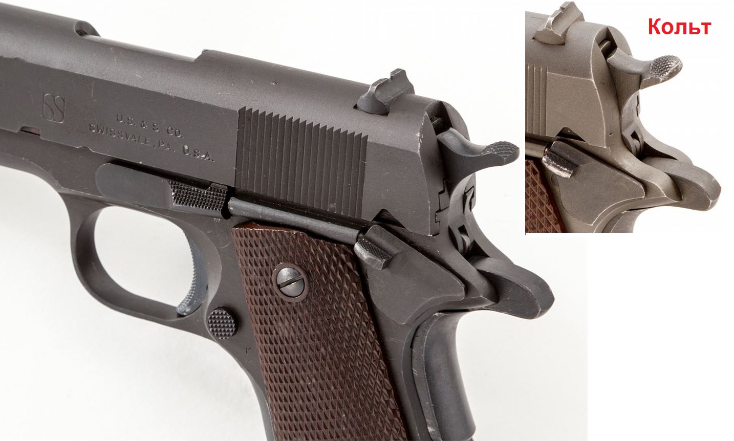 Model 1911-A1 Pistol, by Union Switch & Signal