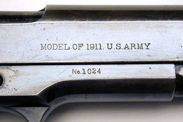Colt 1911 Early