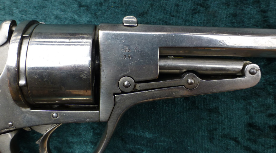 Early Revolver Galand M.1868