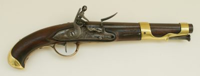 French flintlock pistol model of 1763/66