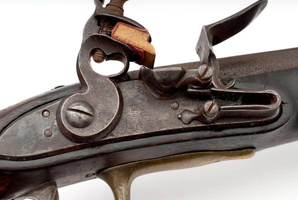 French flintlock pistol model of 1763/66 Manufacture de St Etienne