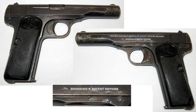 FN Browning Modell 1922 Pistol nazi production 1nd Variation, WaA613