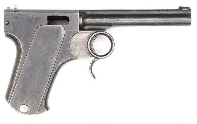 Francotte experimental repeating pistol