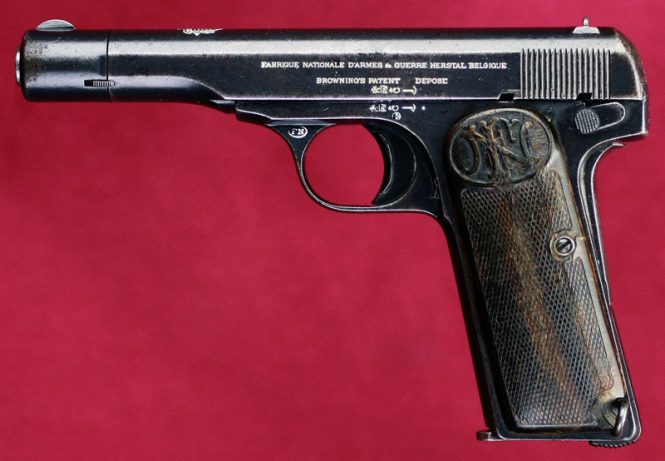 FN Browning Model 1922 pistol Yugoslavian order 