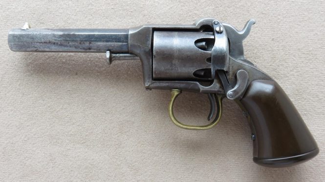 Капсюльный карманный револьвер Ремингтон-Билз 1 модель