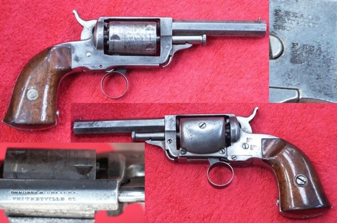 Whitney-Beals patent pocket revolver .28 caliber