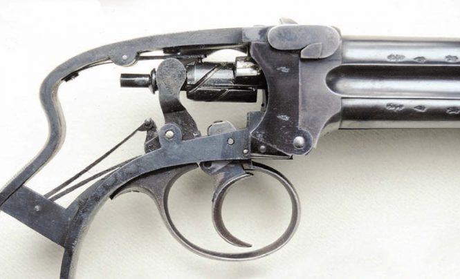 Четырехствольный пистолет Ланкастера