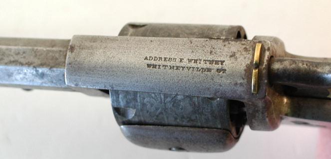 Whitney-Beals patent pocket revolver .31 caliber