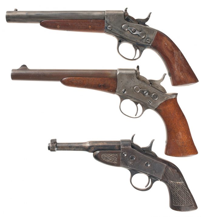 Remington Rolling Block Pistol