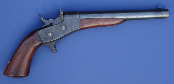 Remington 1865 Navy Rolling Block Pistol