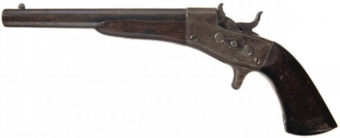 Remington 1865 Navy Rolling Block Pistol