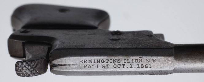 Remington Vest Pocket Pistol (Saw Handle Derringer), .22 cal