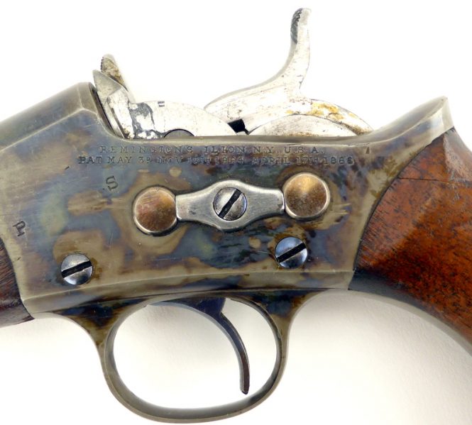 Пистолет Ремингтон армейский образца 1871 года с поворотным затвором 