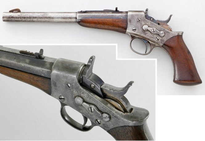 Remington 1891 Target Rolling Block Pistol