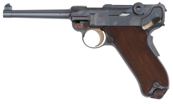 1900 Swiss Luger pistol